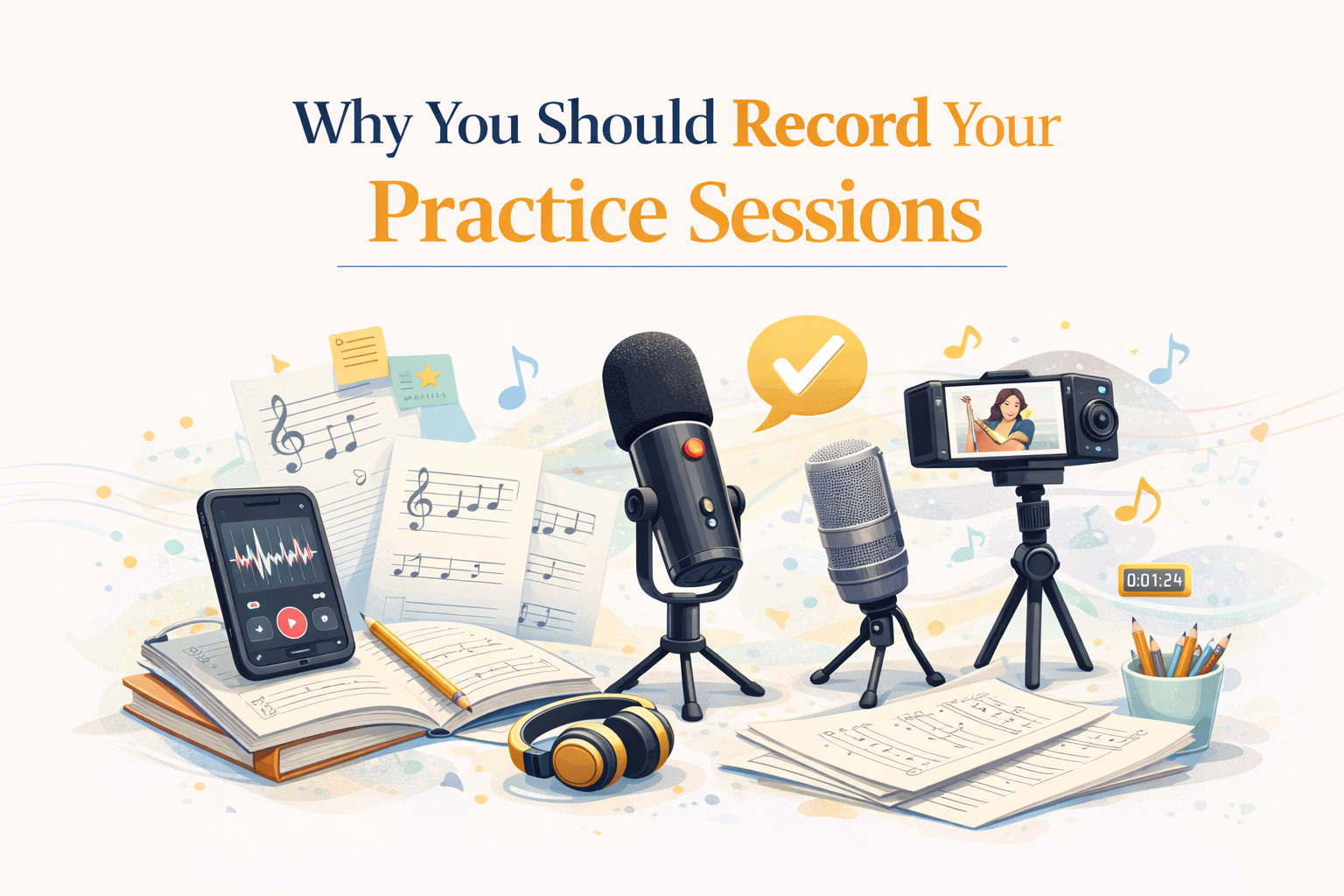 6 Reasons To Record Your Practice Sessions (+Tips)