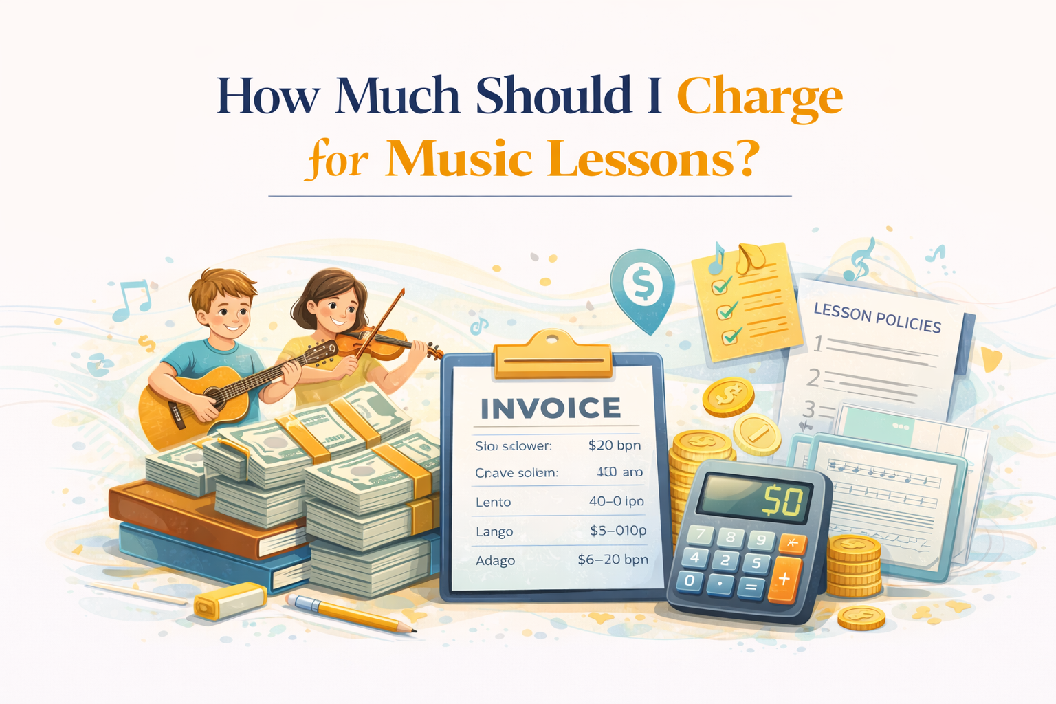 How Much Should You Charge For Music Lessons?