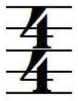 A four four time signature